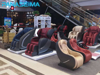 上样摆放按摩椅，家具店销售额进步显著
